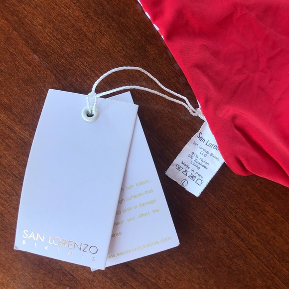 ❌SOLD❌ San Lorenzo Crossover Bikini Top *BRAND NEW* - Picture 3 of 5